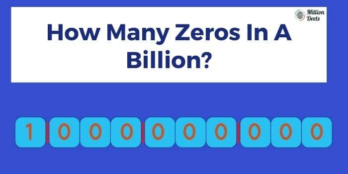 How Many Zeros In A Billion Zeros In Billion 2024